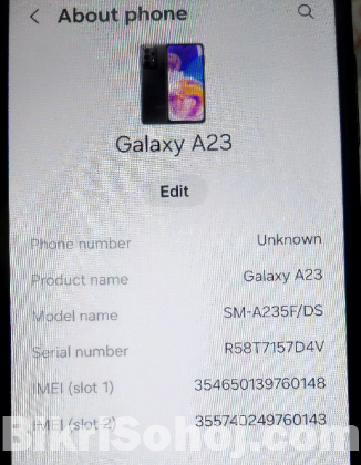 Samsung galaxy a23